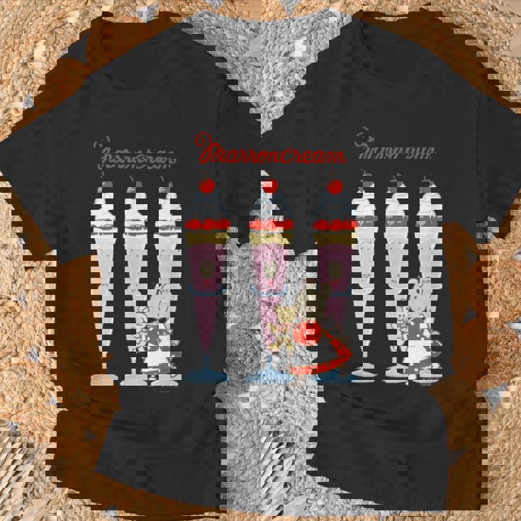 マロンクリーム パフェ Tシャツ 高齢者への贈り物