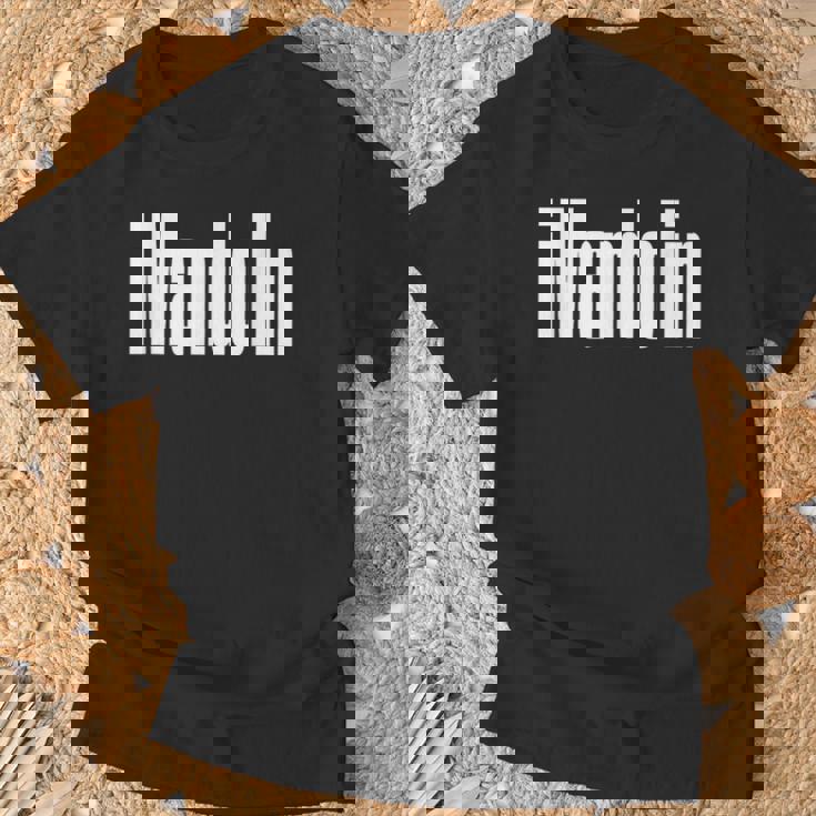 マンドリン ミュージシャン ブルーグラス インディ ファニー プレクトラム Tシャツ 高齢者への贈り物