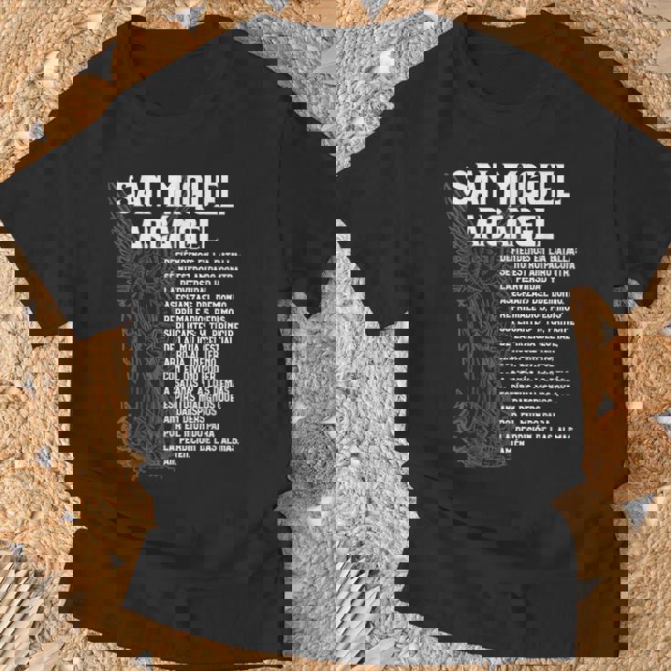 ミゲル アルケランジェル オラリオン サン・セント・マイケル スペイン語 エスパノール Tシャツ 高齢者への贈り物
