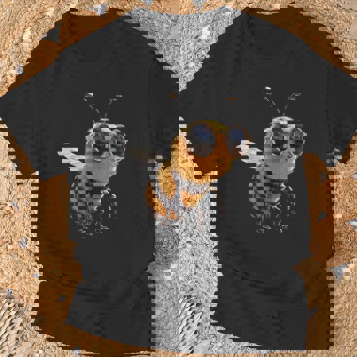 ミツバチのモチーフ養蜂家養蜂家ミツバチお父さん甘い蜂 Tシャツ 高齢者への贈り物