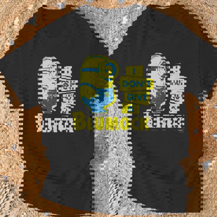 ミニオン I Don't Give A Blumock Tシャツ 高齢者への贈り物