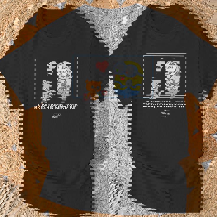 ミニオンズ ボブ&ティム Be Kind Think Kindtay Kind Tシャツ 高齢者への贈り物