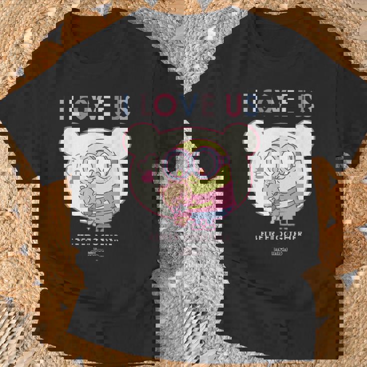 ミニオンズのボブとティム・ベター・トゥギャザー Tシャツ 高齢者への贈り物