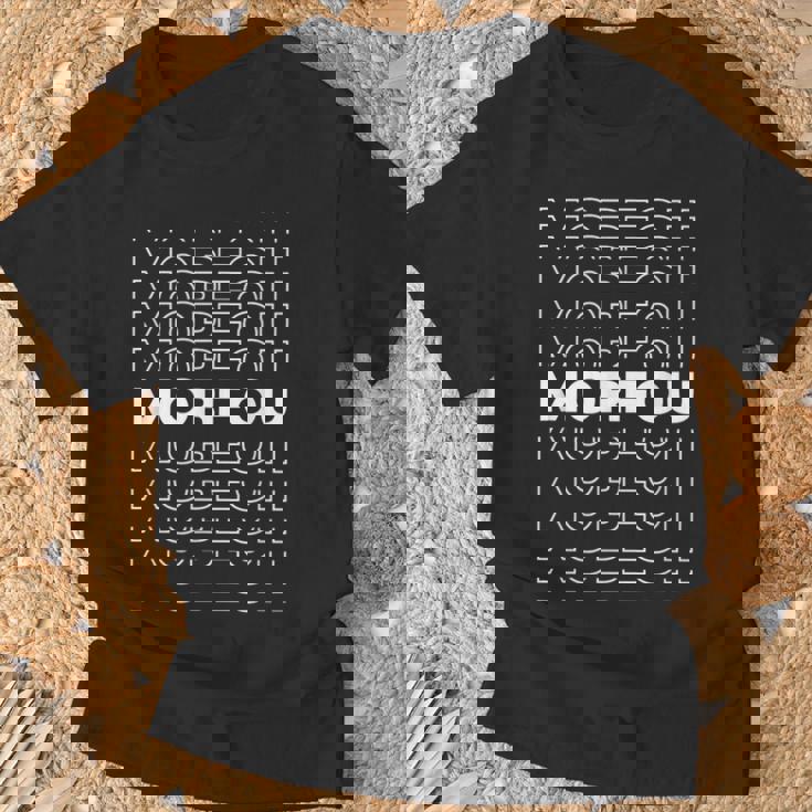 ミニマリストシティ キプロスモダンモルフォー Tシャツ 高齢者への贈り物