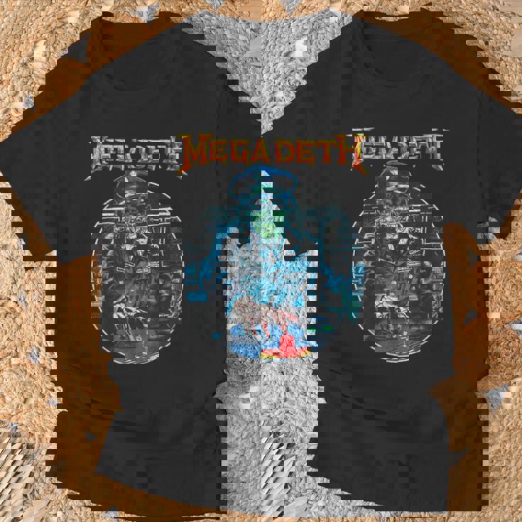 メガデス ヴィンテージ ジェネラル ヴィック Tシャツ 高齢者への贈り物