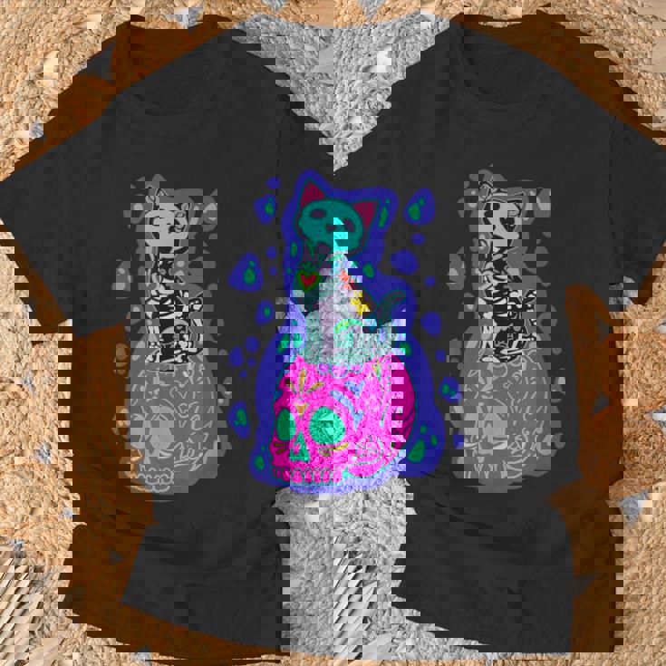 メキシコ シュガースカル メキシカン Tシャツ 高齢者への贈り物