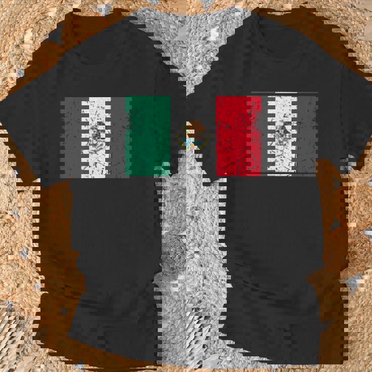 メキシコ国旗グラフィック メンズ レディース キッズ Tシャツ 高齢者への贈り物