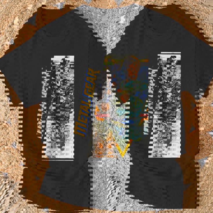 メタルギアボックス アート タクティカル スパイ活動 レトロゲーマー Tシャツ 高齢者への贈り物