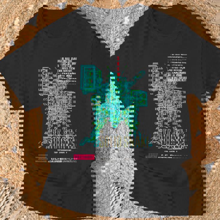 メタルギアボックス アートジャパン レトロ ゲーマー クラシック 8ビット ステルス Tシャツ 高齢者への贈り物