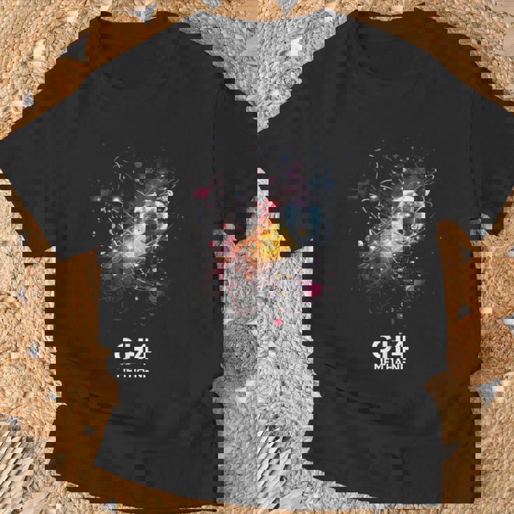 メタン 分子 化学 科学 科学 化学 愛 Tシャツ 高齢者への贈り物