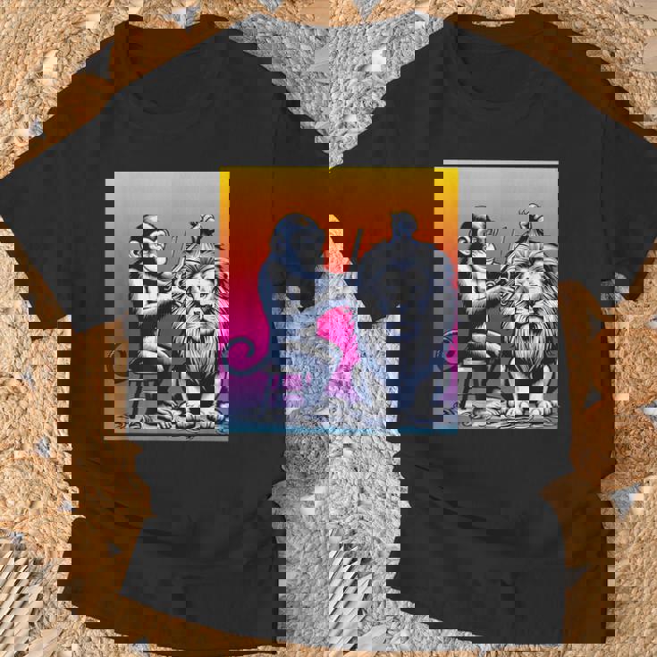 モンキー美容師 Tシャツ 高齢者への贈り物