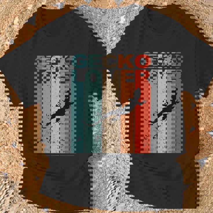 ヤモリの恋人 トカゲ 爬虫類 サラマンダー ペット Tシャツ 高齢者への贈り物