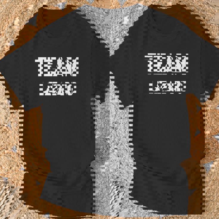 ラザロが好きな人のためのチームラザロ服 Tシャツ 高齢者への贈り物