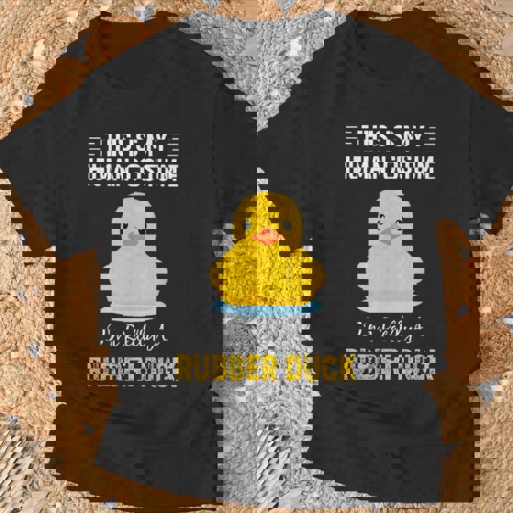 ラバーダックシャツ I'm Really A Rubber Duck Tシャツ 高齢者への贈り物