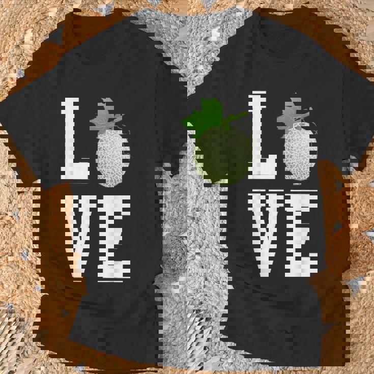 ラブカンタロープ メロン アウトフィット マスクメロン Tシャツ 高齢者への贈り物