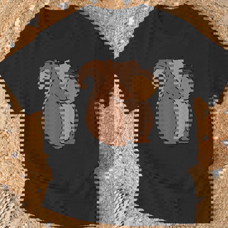 リスのコスチューム ラストミニッツのコスチューム リス Tシャツ 高齢者への贈り物