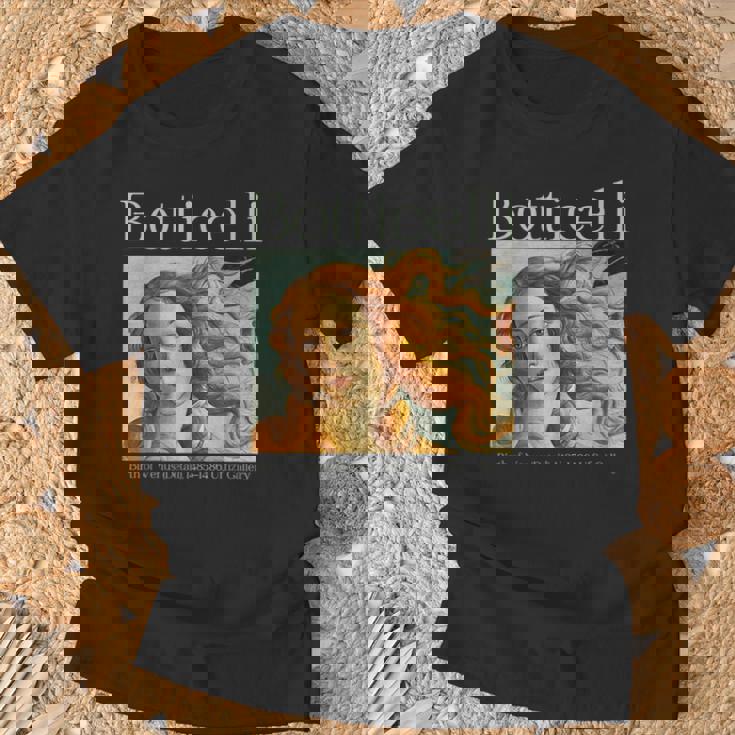 ルネッサンス美的ボッティチェリ ヴィーナスの誕生 アートデザイン Tシャツ 高齢者への贈り物