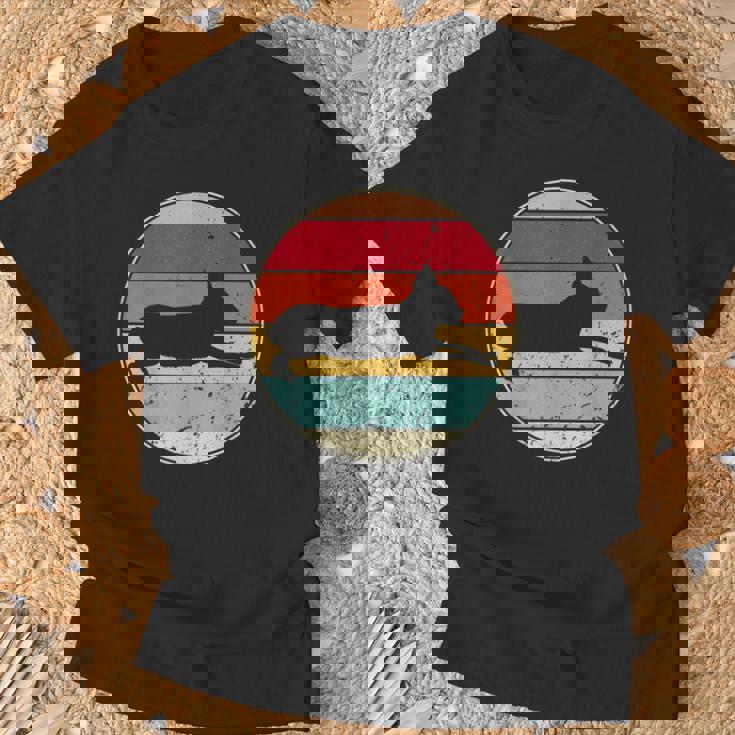 レトロ パタゴニア ヴィンテージ パタゴニアン シルエット 動物 動物園 Tシャツ 高齢者への贈り物