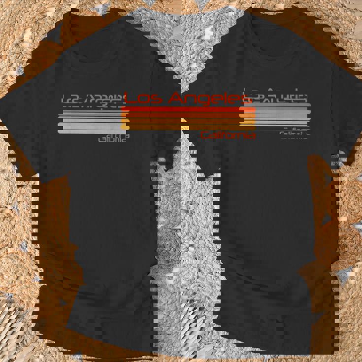 レトロ ロサンゼルス カリフォルニア Tシャツ 高齢者への贈り物