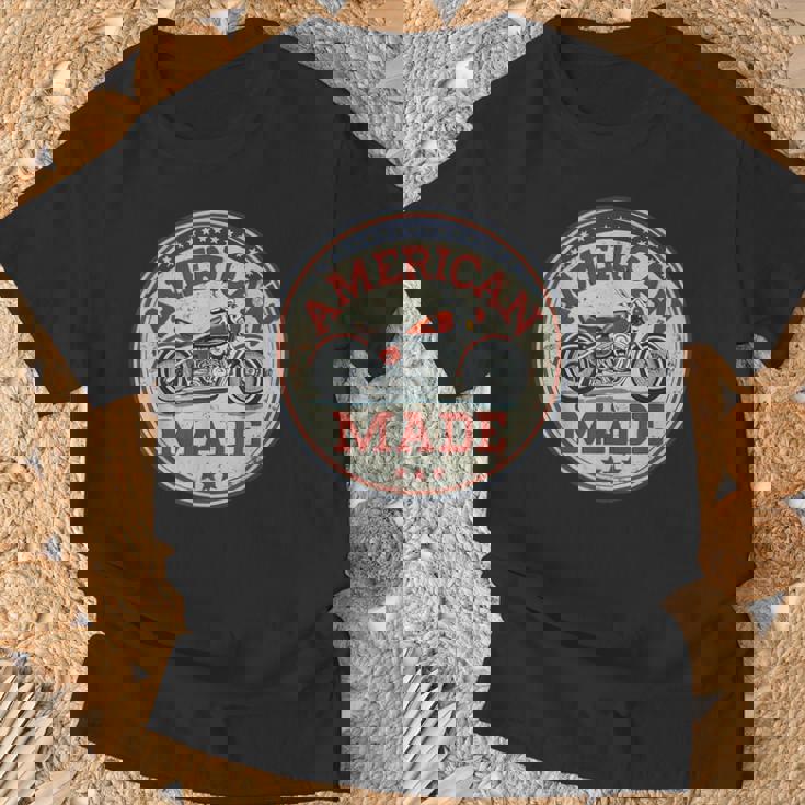 レトロ ヴィンテージ アメリカ製 モーターオイル 車 バイク ガレージ Tシャツ 高齢者への贈り物