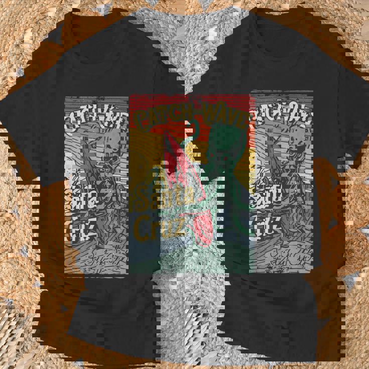 レトロ ヴィンテージ サーフ クラブ オクトパス Ca サンタクルーズ Tシャツ 高齢者への贈り物