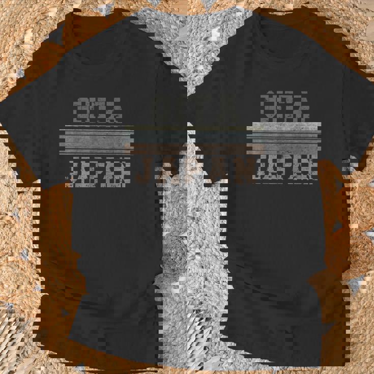 レトロ 大分 日本 Tシャツ 高齢者への贈り物