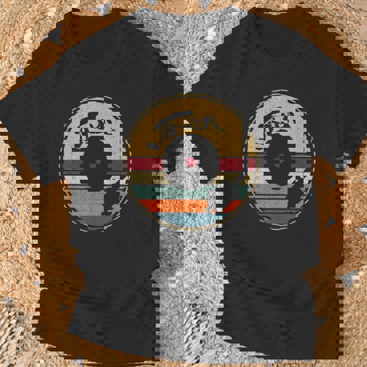 レトロビニールレコード ヴィンテージビニール Lpレコード Tシャツ 高齢者への贈り物