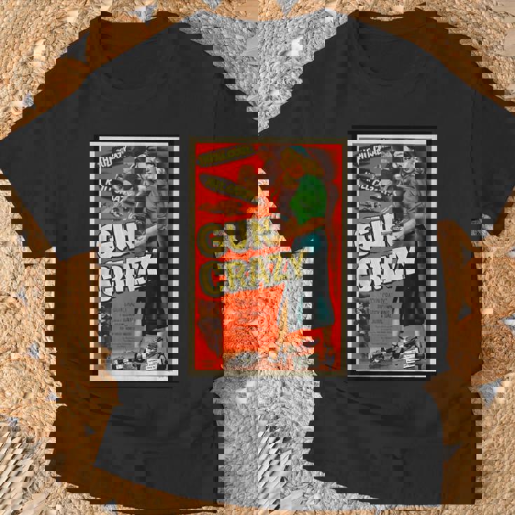 レトロヴィンテージガンクレイジーキル クレイジースリル クレイジー映画 Tシャツ 高齢者への贈り物