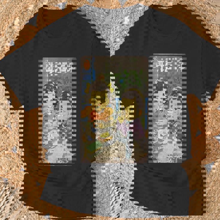 レトロ風和風デザイン Tシャツ 高齢者への贈り物