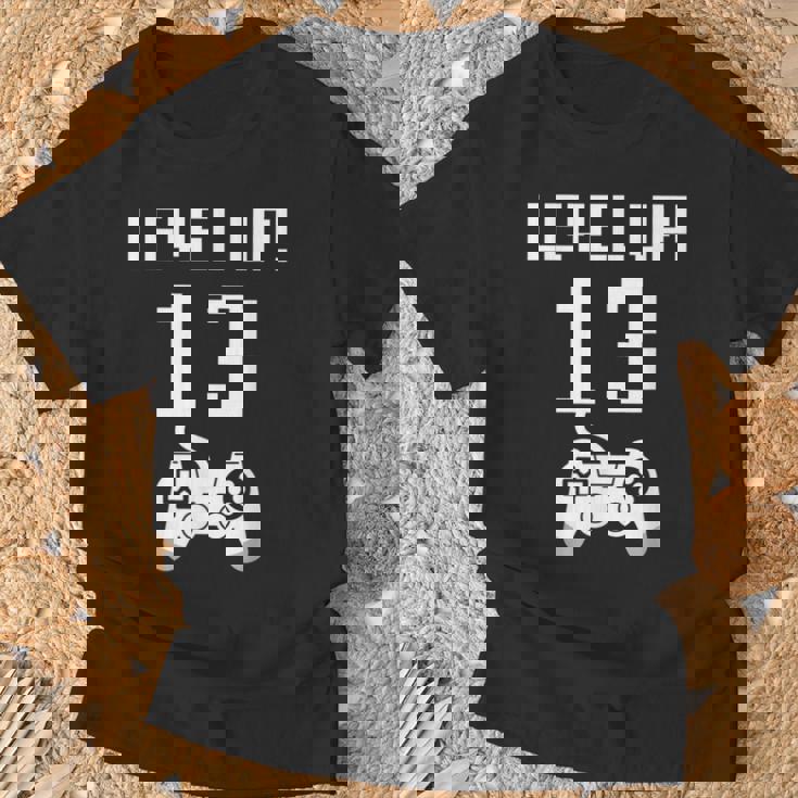 レベルアップ 13歳 誕生日プレゼント 男の子 女の子 Tシャツ 高齢者への贈り物