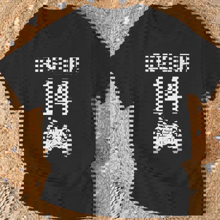 レベルアップ 14歳 誕生日プレゼント 男の子 女の子 Tシャツ 高齢者への贈り物