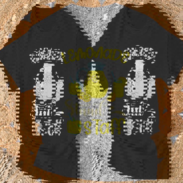 レモンジュース レモネードスタンド スタッフ レモン好き レモネードスタンド Tシャツ 高齢者への贈り物