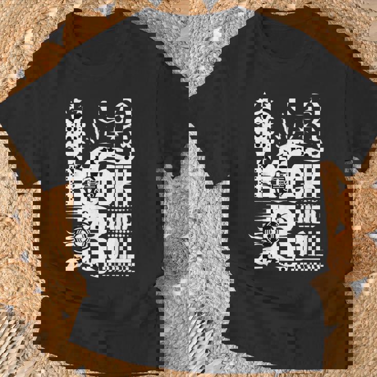 ロカビリー 50年代 ロックンロール ダンスパーティー ソック ホップ ミュージック 60年代 Tシャツ 高齢者への贈り物