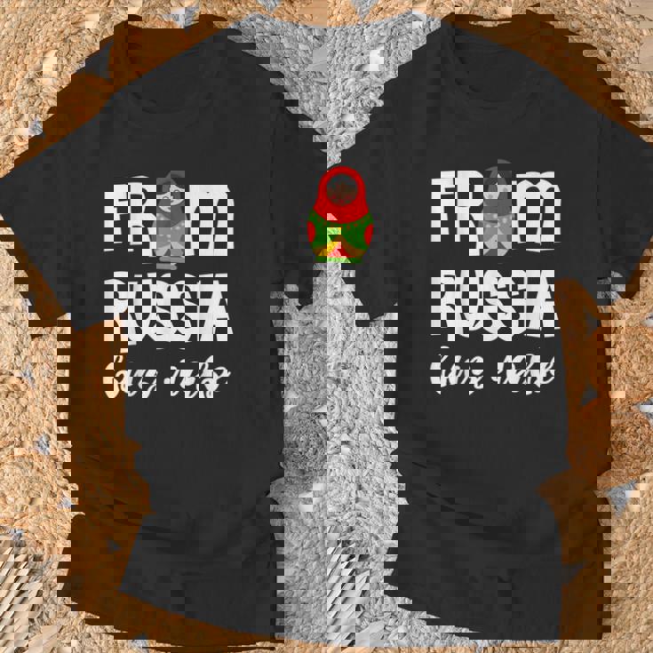 ロシア製。 Tシャツ 高齢者への贈り物