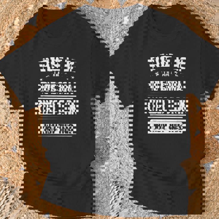 ロデオクラウンアイデアトラストプロフェッショナルロデオクラウン Tシャツ 高齢者への贈り物