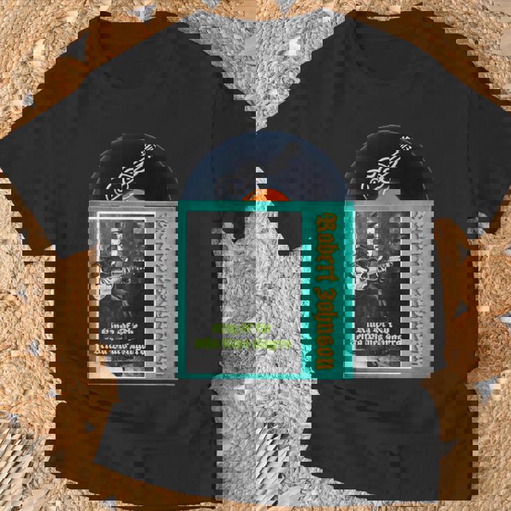 ロバートジョンソン_001 Tシャツ 高齢者への贈り物