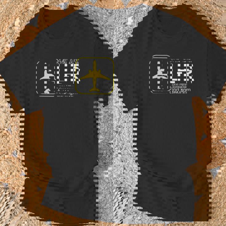 ロンドンヒースロー国際空港 Tシャツ 高齢者への贈り物