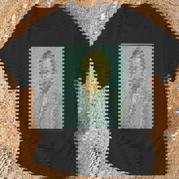 ヴァンゴッホ自画像＃4芸術家のための芸術 Tシャツ 高齢者への贈り物