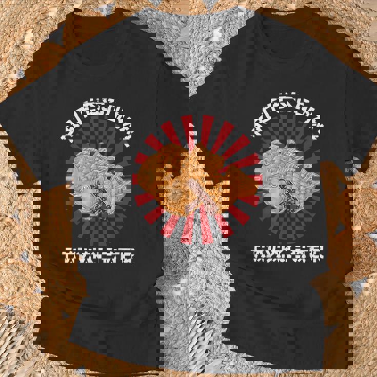 ヴィンテージ たい焼き プロ仕様 たい焼き喰い 和風 Tシャツ 高齢者への贈り物