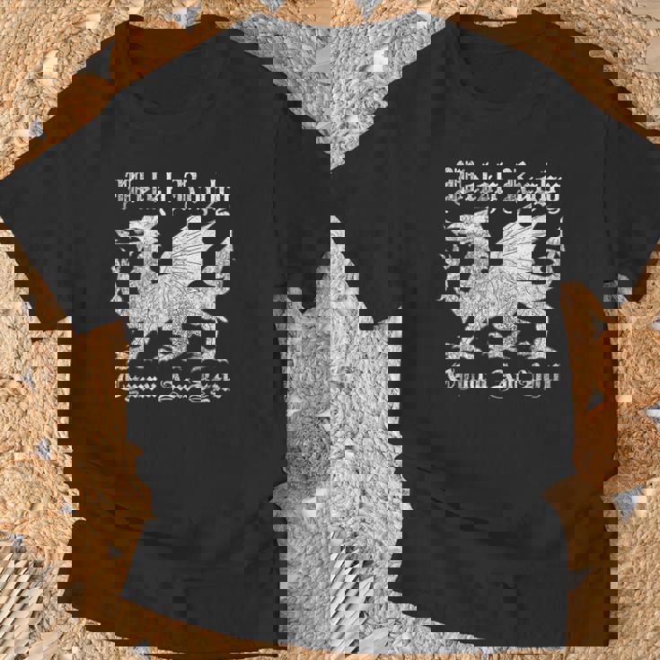 ヴィンテージ ウェールズ ラグビー シャツ ギフト Tシャツ 高齢者への贈り物