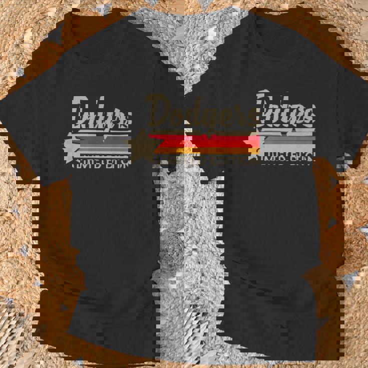 ヴィンテージ ドジャース 名前 スローバック レトロ メンズ レディース Tシャツ 高齢者への贈り物