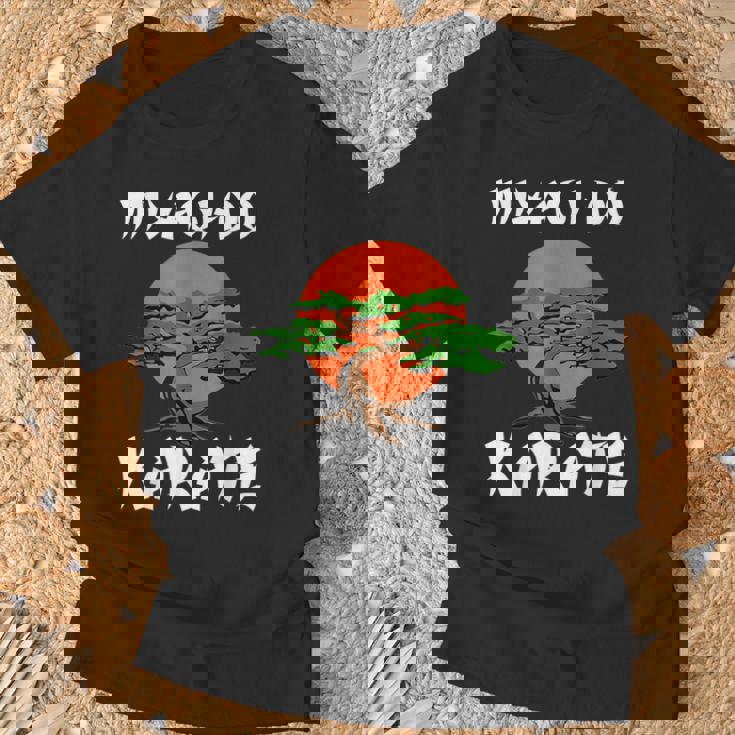 ヴィンテージ 宮城堂 空手 クール 盆栽 ギフト ユース Tシャツ 高齢者への贈り物