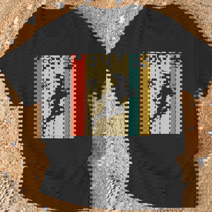 ヴィンテージギリシャ神エルメス Tシャツ 高齢者への贈り物