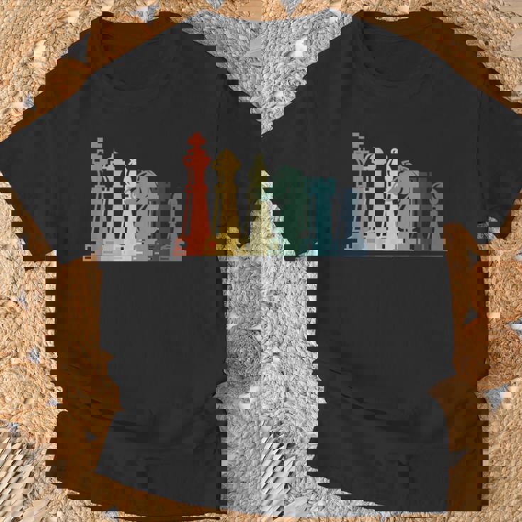 ヴィンテージチェスtシャツ レトロチェスデザイン チェスピース Tシャツ 高齢者への贈り物