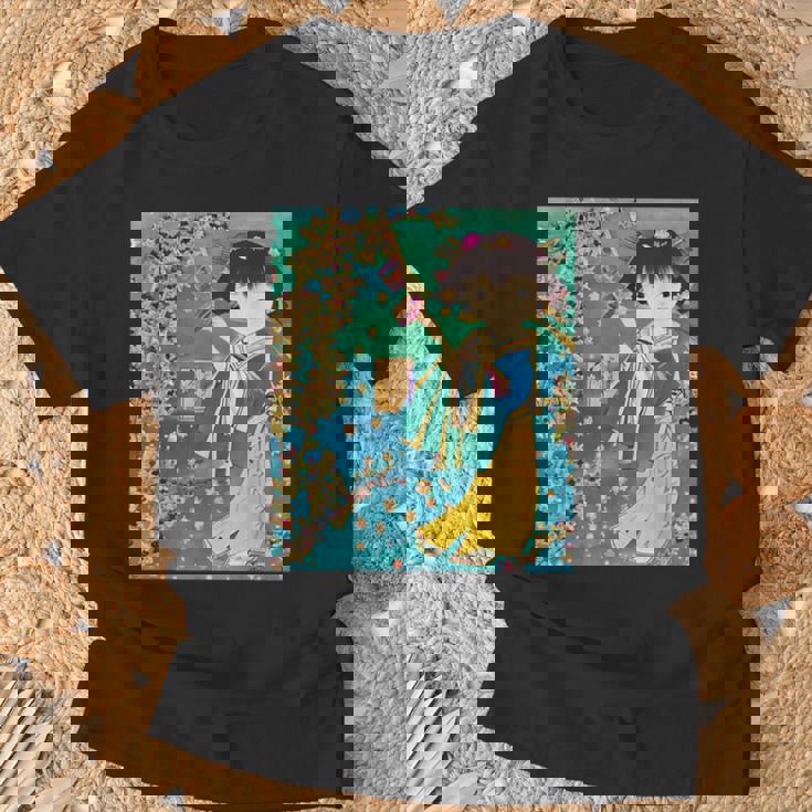 七夕少女のt-シャツ Tシャツ 高齢者への贈り物