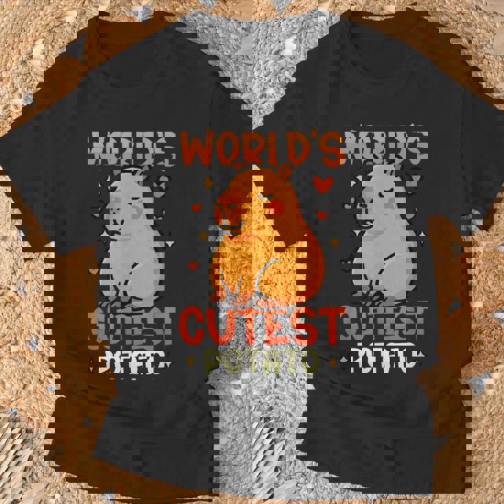 世界一かわいいポテトカピバラ Tシャツ 高齢者への贈り物