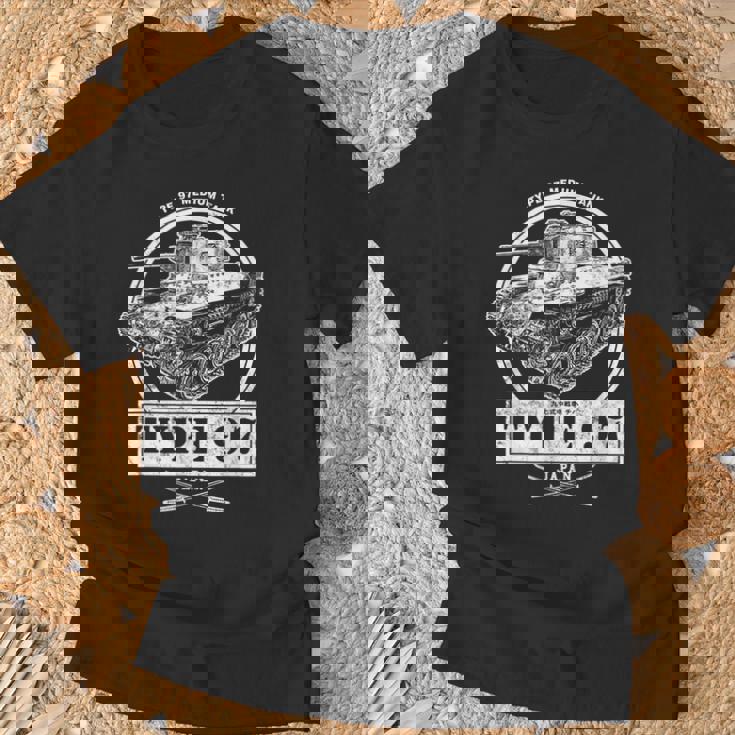 九七式中戦車 Tシャツ 高齢者への贈り物