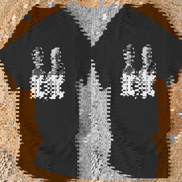 交互対直流電流 Tシャツ 高齢者への贈り物