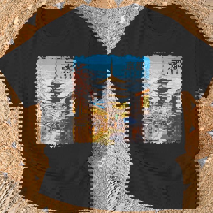 京都 日本 お土産 日本旅行 Tシャツ 高齢者への贈り物