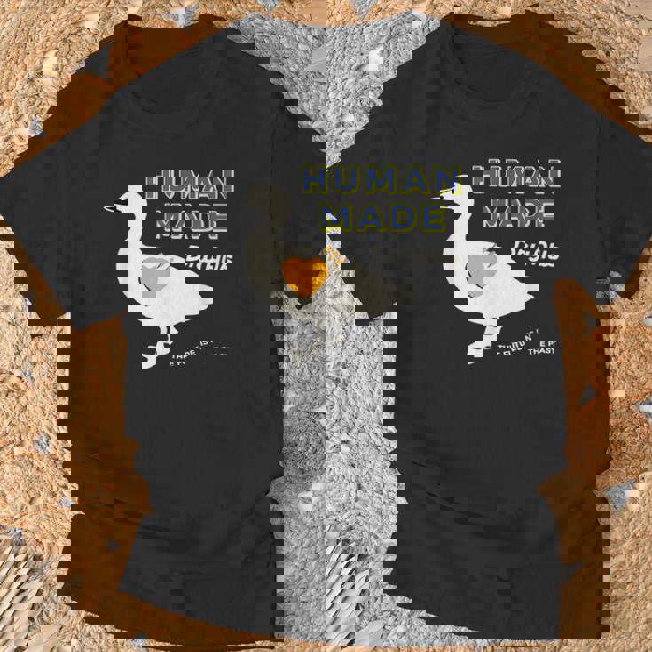 人造ドライオールズ 未来は過去 Tシャツ 高齢者への贈り物